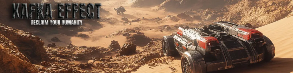 Desert Car and Robot KE